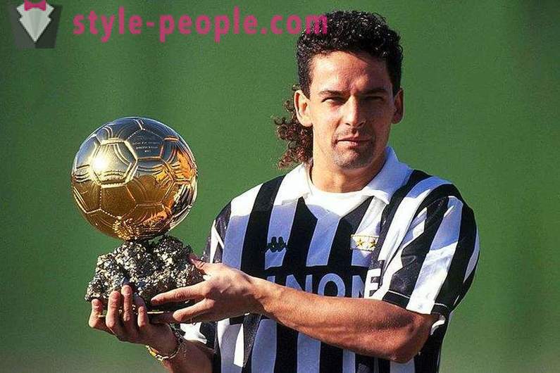 Roberto Baggio: biografi, foreldre og familie, idrettskarriere, seire og prestasjoner, bilder