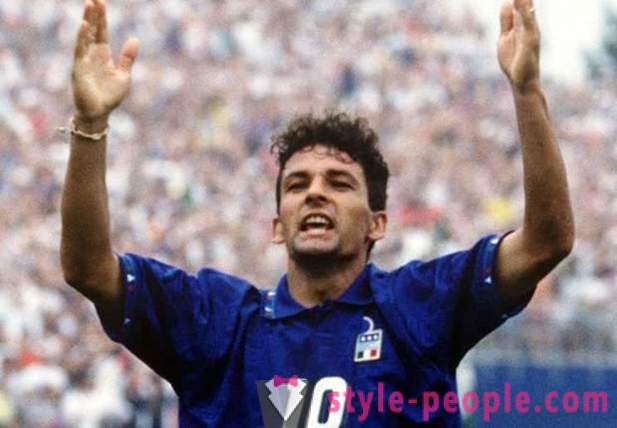 Roberto Baggio: biografi, foreldre og familie, idrettskarriere, seire og prestasjoner, bilder