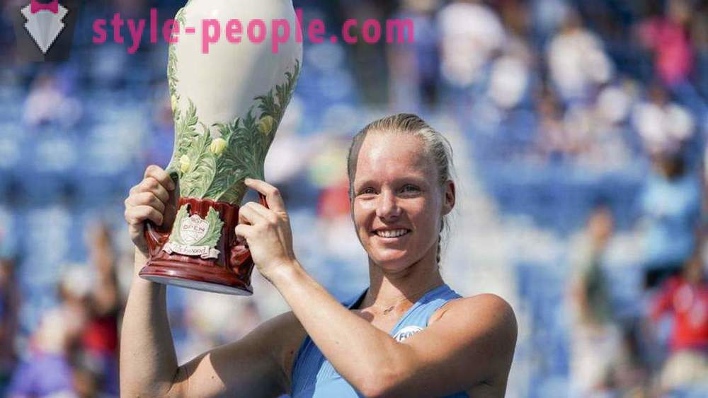 Biografi nederlandske tennisspiller Kiki Bertens