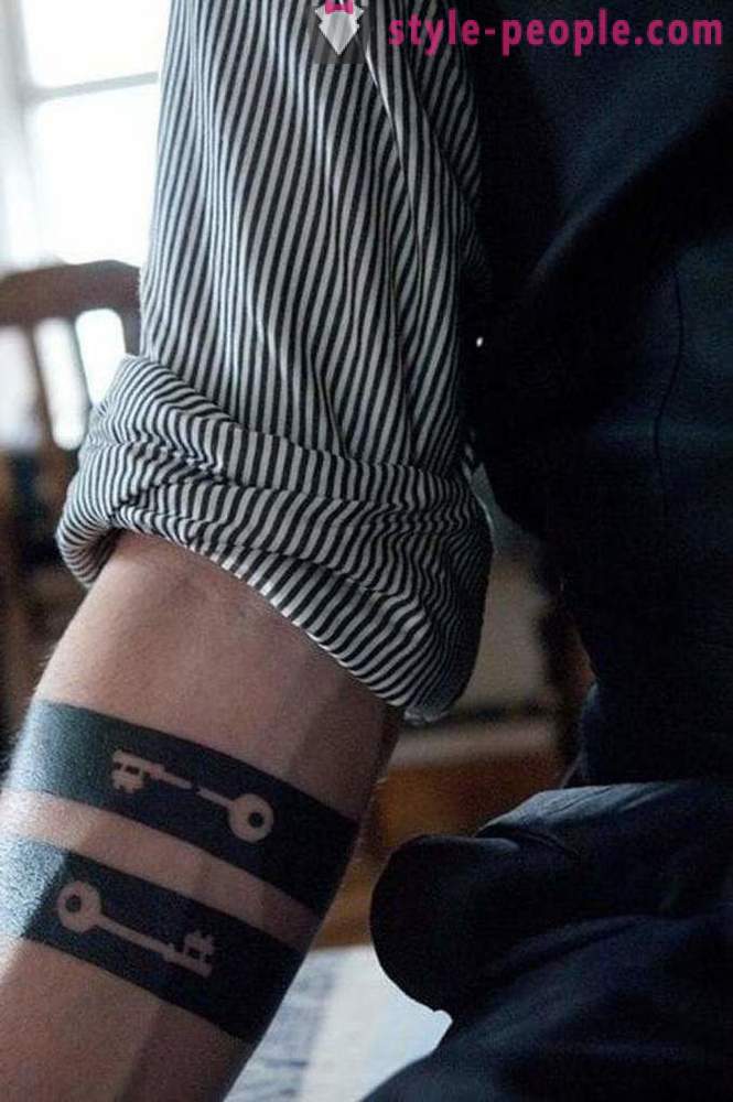 Blekvork tatovering: bestemt stil