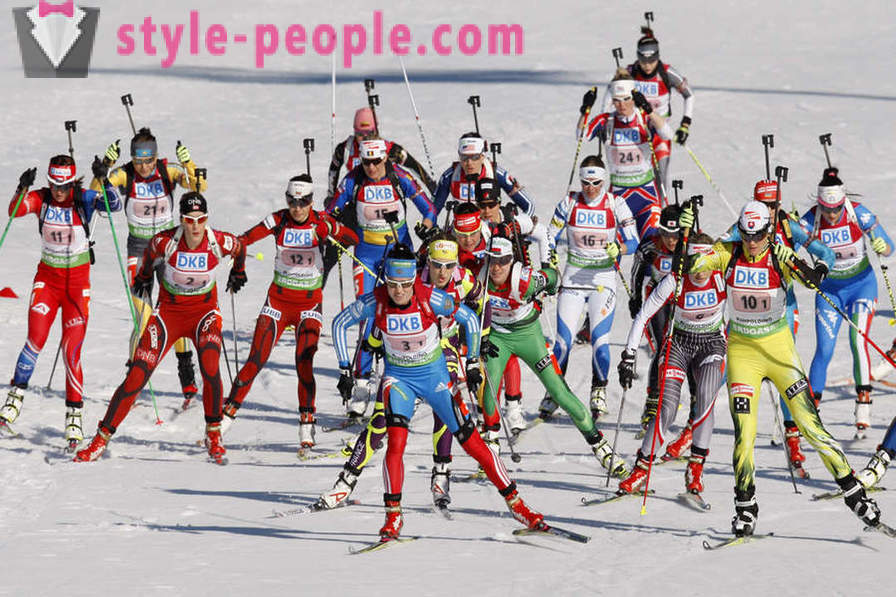 Typer skiskyting historie opprinnelse, felles regler og forskrifter i skiskyting sprint