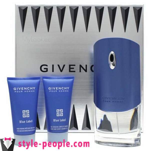 Givenchy blå etikett: smaken beskrivelse og karakterer