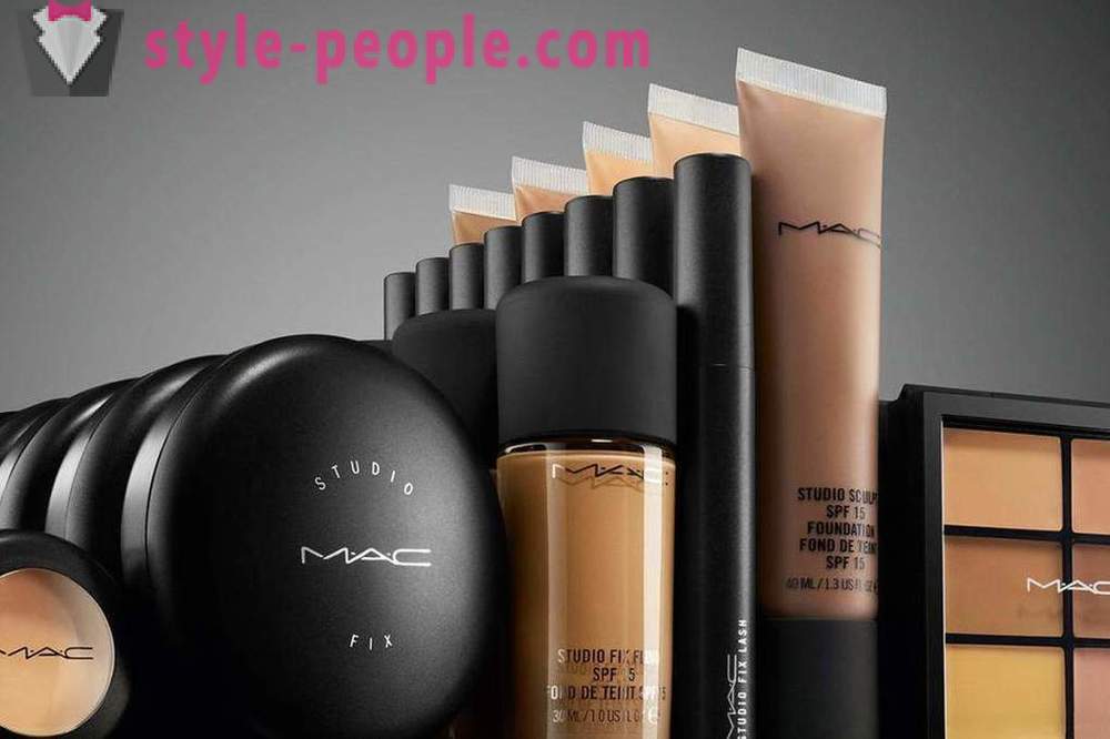 Profesjonell kosmetikk MAC: bestselgere, og en kort beskrivelse