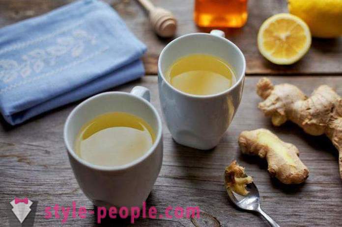 Slanking te med ingefær og sitron: oppskrifter, anmeldelser