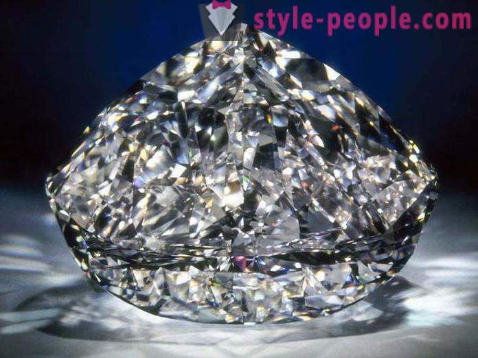 Den største diamanten i verden i størrelse og vekt