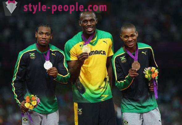 Usain Bolt: maksimal hastighet på superstjernene friidrett