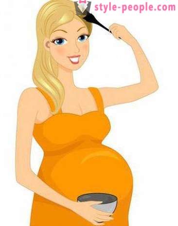 Den beste hårfarge for gravide: en gjennomgang av sammensetningen, instruksjoner og tilbakemeldinger