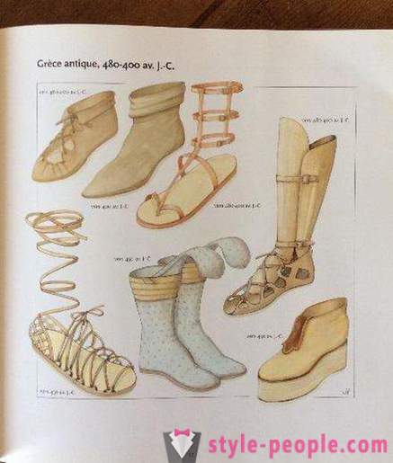 Antikkens grekere: klær, sko og tilbehør. Antikkens Hellas Culture