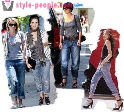 Hva å bære med jeans-kjærester: interessante ideer og anbefalinger stylister