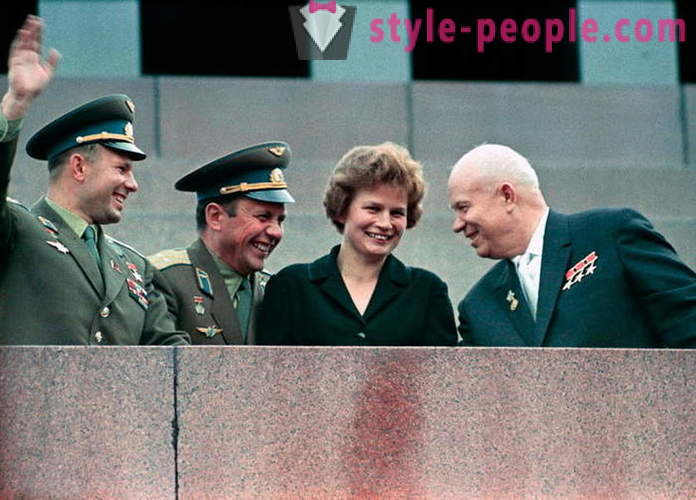 Lite kjente fakta om flukten av Valentina Tereshkova