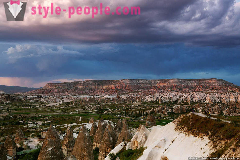 Cappadocia er et fugleperspektiv