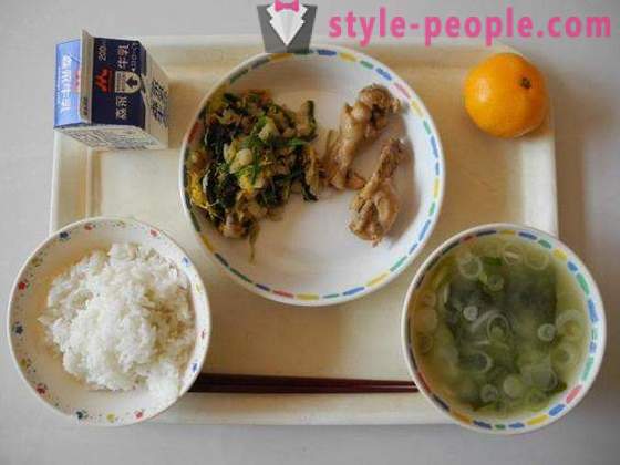 Maten i den japanske utdanningssystemet