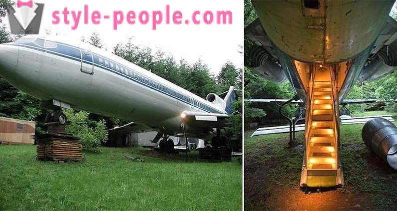 Bolighus på Boeing 727