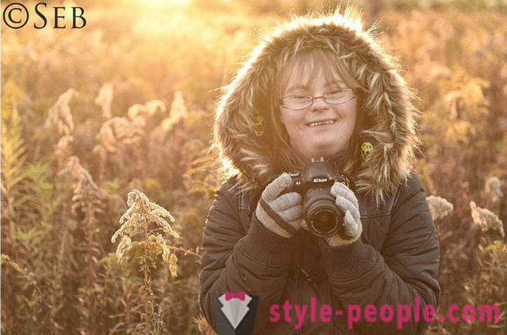 Verden gjennom øynene til fotograf med Downs syndrom