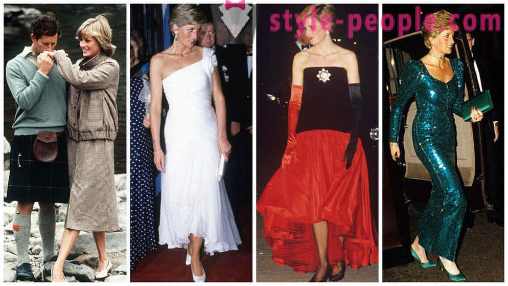 Berømte kjoler Prinsesse Diana