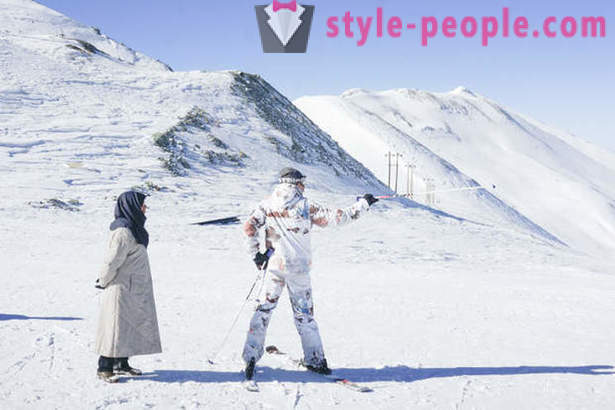 Hva skjer på skistedene i Iran