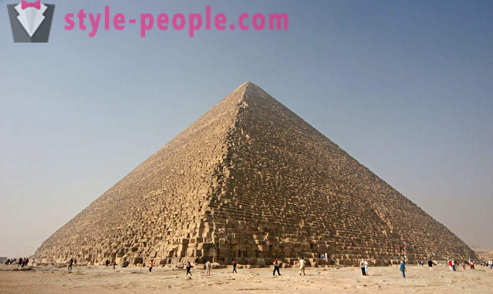 Hvor faktisk pyramidene i Egypt