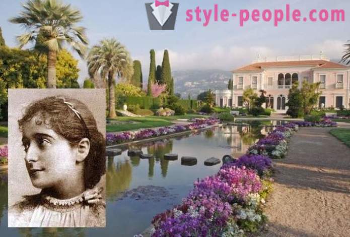 En menneskeskapt paradis Baroness de Rothschild: hvordan en millionær datter gikk ned i historien
