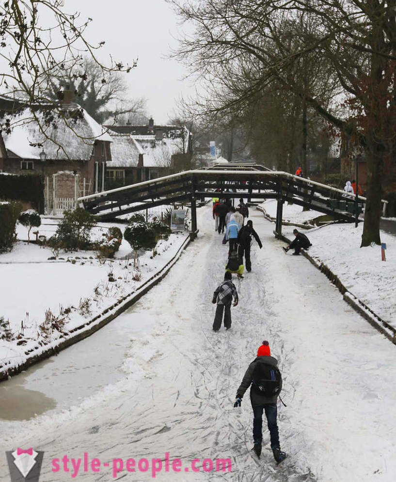 Landsbyen med ingen veier i Nederland