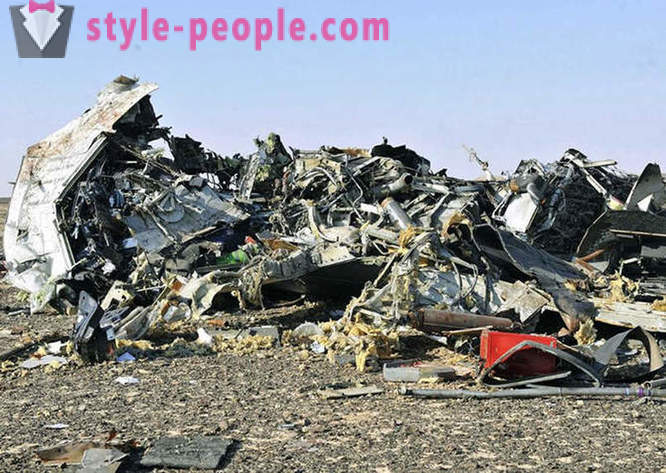 Årsakene til ulykken i den russiske passasjerfly Airbus 321