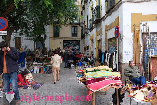 Progudka på loppemarkedet i Spania