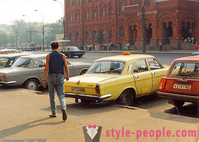 Gå i Moskva i 1989