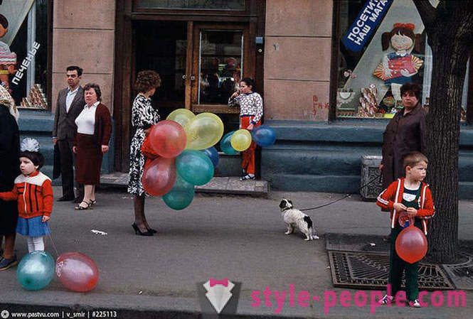 Gå i Moskva i 1989