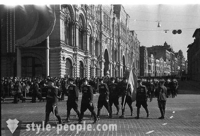 Paraden på Red Square på 1 mai 1951
