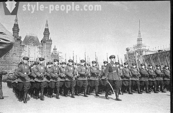 Paraden på Red Square på 1 mai 1951