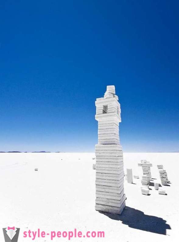 Reise gjennom verdens største salt ørken