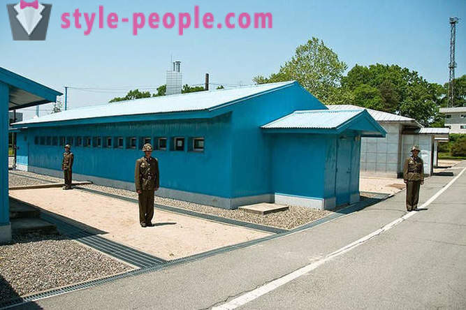 Panmundzhom - merkelig grensen mellom Nord- og Sør-Korea