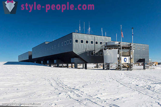 Antarktis-stasjonen på Sydpolen