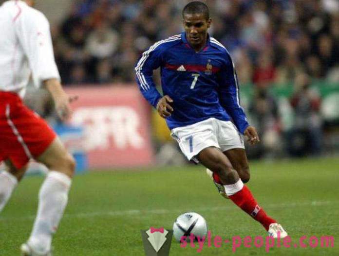 Fransk fotballspiller Florent Malouda