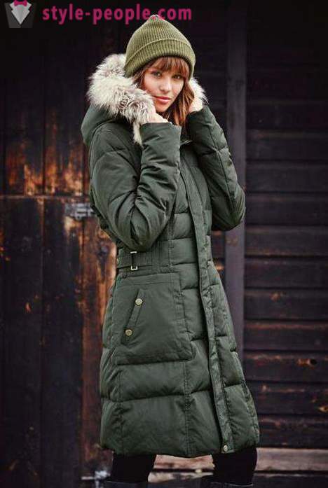Hvordan velge en jakke for vinteren ved den kvinnelige figuren, størrelse, kvalitet?