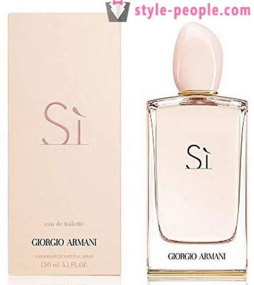 Parfyme Si Giorgio Armani: beskrivelse og anmeldelser