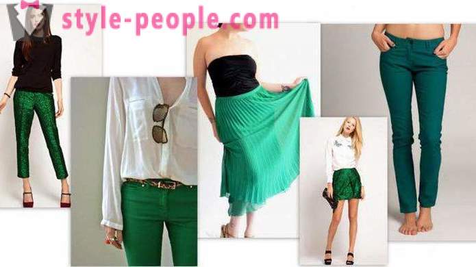 Color Emerald: hva skal kombinere klær