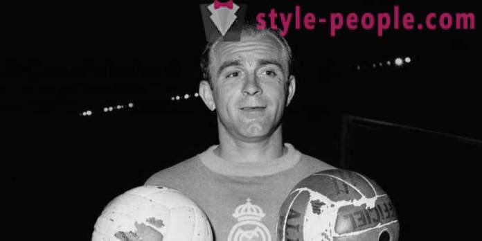 Fotballspiller Alfredo Di Stefano: biografi og interessante fakta