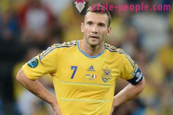 Fotballspiller Andriy Shevchenko: biografi, personlige liv, idrettskarriere