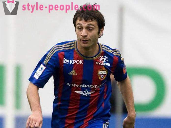 Russiske midtbanespiller Alan Dzagoev