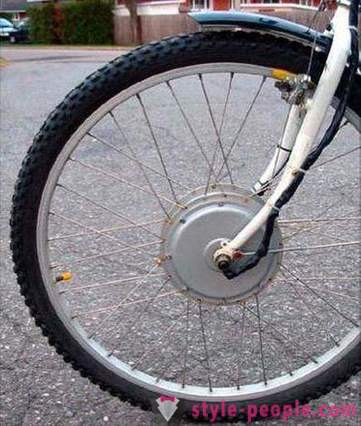 Rettet hjul for en sykkel enhet, driftsprinsippet, bruk effektivitet