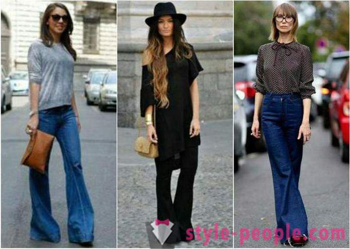 Flared jeans - trenden er tidløs. Fra hva du skal ha: 5 motebilder