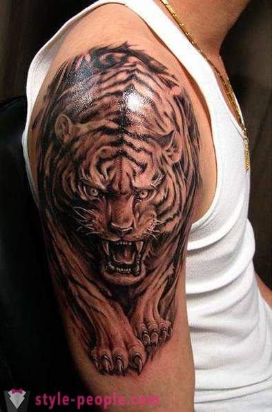 Den største verdi av en tiger tatovering