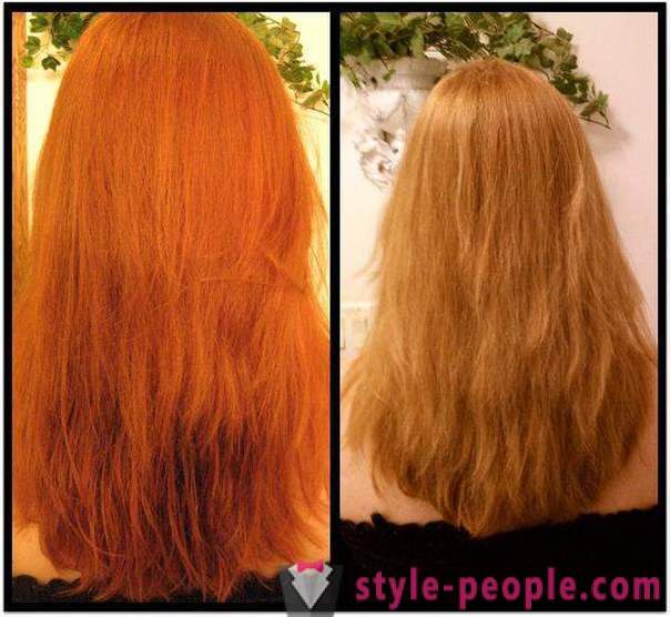 Glyserin håret hjemme: anmeldelser, bilder. Lightening hår glyserol