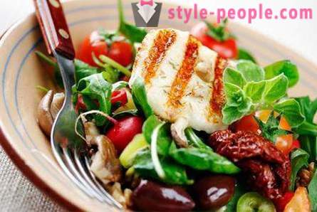Dietary salat kosthold: matlaging oppskrifter med bilder. lette salater
