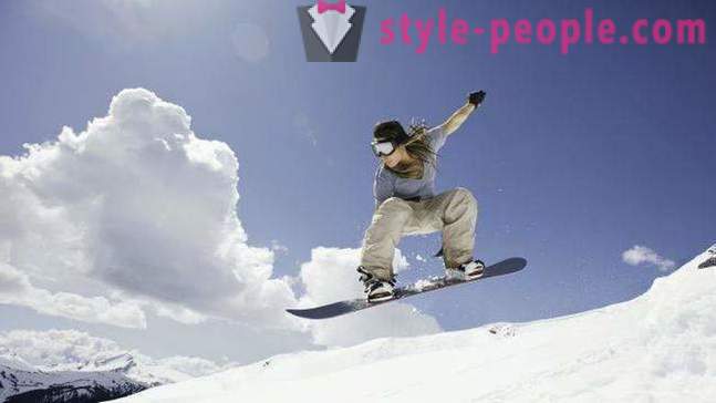 Snowboard. skiutstyr, snowboard. Snowboard for nybegynnere