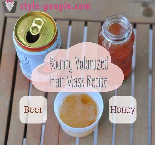 Honey Hair Mask: anmeldelser. Egg-Honey Hair Mask
