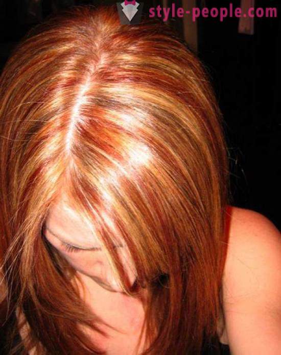 Høydepunkter på den røde hår. populære saker