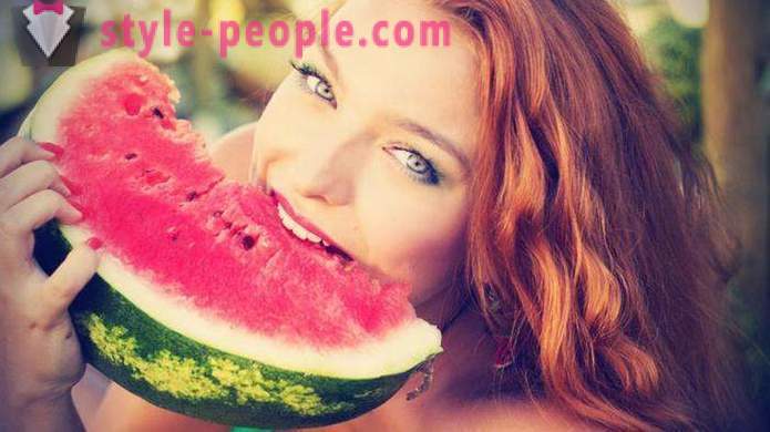 Vannmelon kosthold. diett beskrivelse vannmelon og anmeldelser