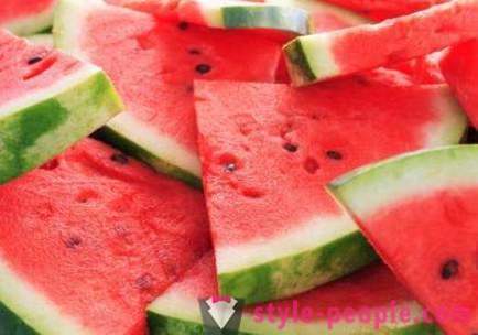 Vannmelon kosthold. diett beskrivelse vannmelon og anmeldelser