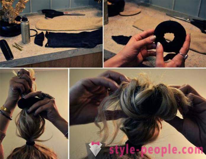 Hvordan bruke en rulle for håret: instruksjon